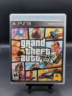 Playstation 3 GTA V with Map ( Complete  )