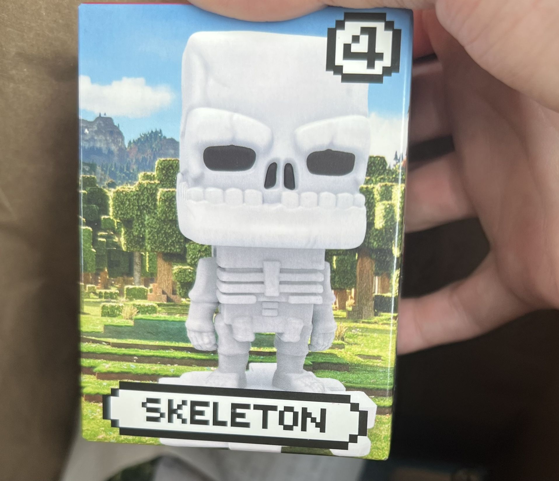 Minecraft McDonald’s Minecraft happy meal skeleton