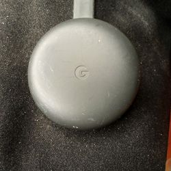 Google Chromecast 3rd Gen + Micro USB & Ac To USB Adapter 