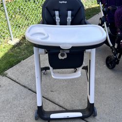 Peg Perego High Chair Mint Condition