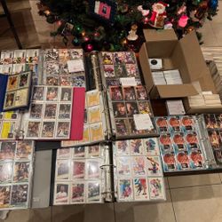 Basketball/Football Collection 5,300 Cards Lot 90’s Vintage