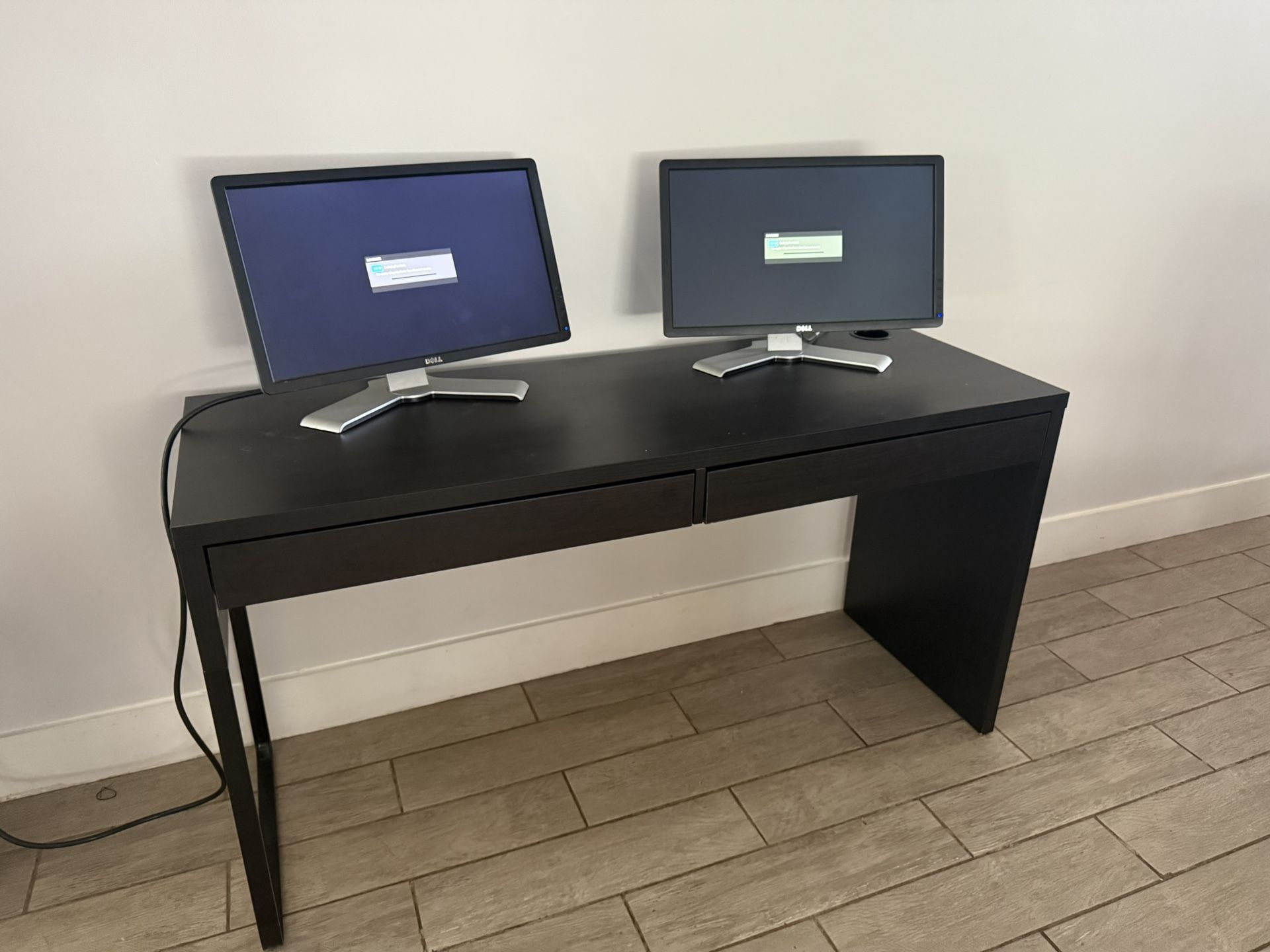 2 Dell Computer Monitors 