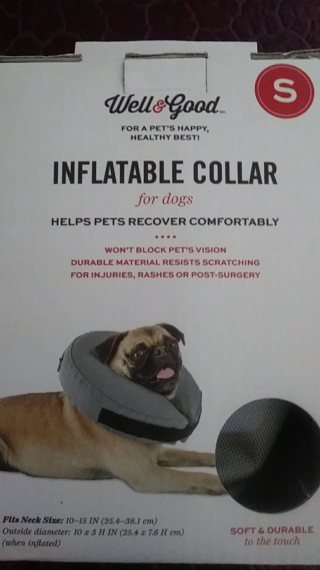 Dog Collar, Inflatable Size S