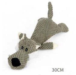 New Squeaky Plush Dog Toy