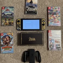 Switch 1 Bundle + 5 Games