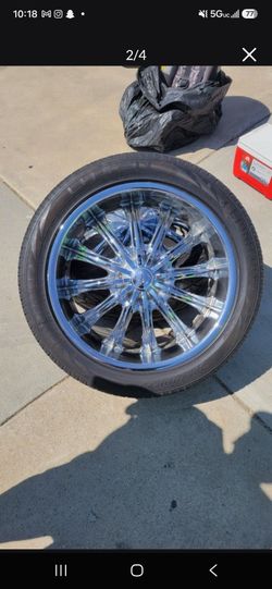 Universal 20 inch rims with tires