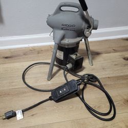 RIDGID 58920 Model K-50 Sectional Drain Cleaning Machine with 1/6 Horsepower Motor