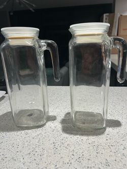 Pair of Italian 1Liter Jugs