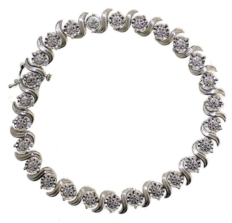 Elegant Diamond Designer Bracelet