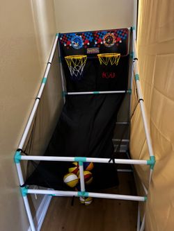 Double mini basketball hoop