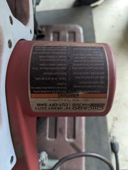 Cut Off Saw