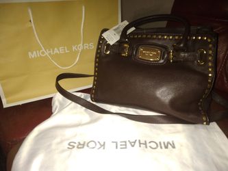Michael Kors Leather Hamilton