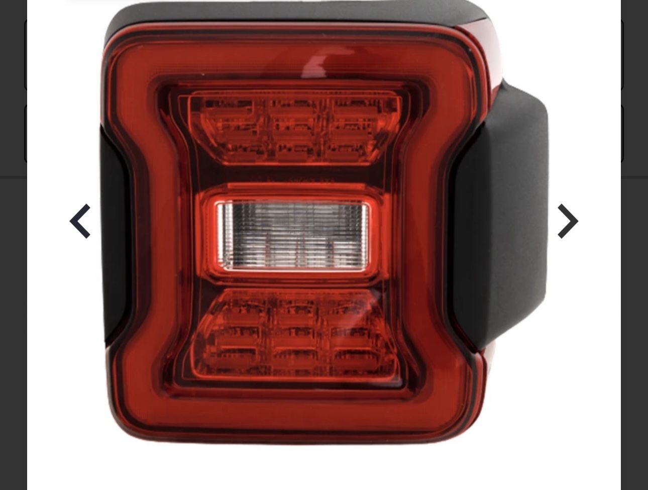 Jeep Wrangler Tail Light
