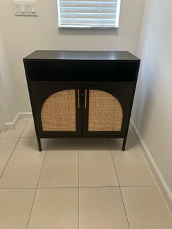 Entryway media table furniture