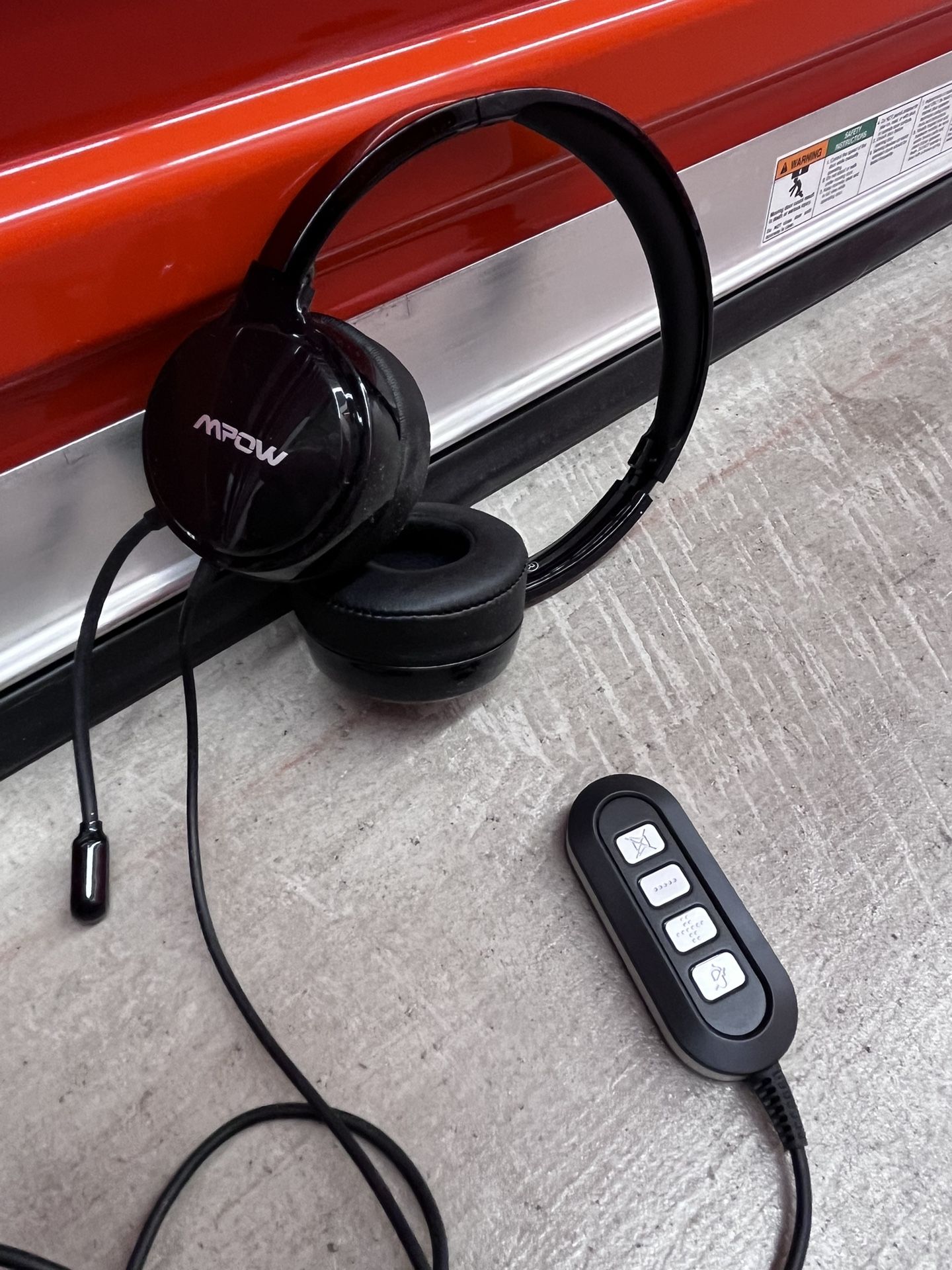 MPOW Wired Headset With Mic And Wired Control