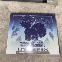 Pokemon Sword Shield Silver Tempest Elite Trainer Box 