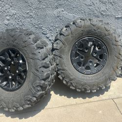 Canam x3 tires / wheels 