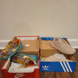 Nike and adidas. 
