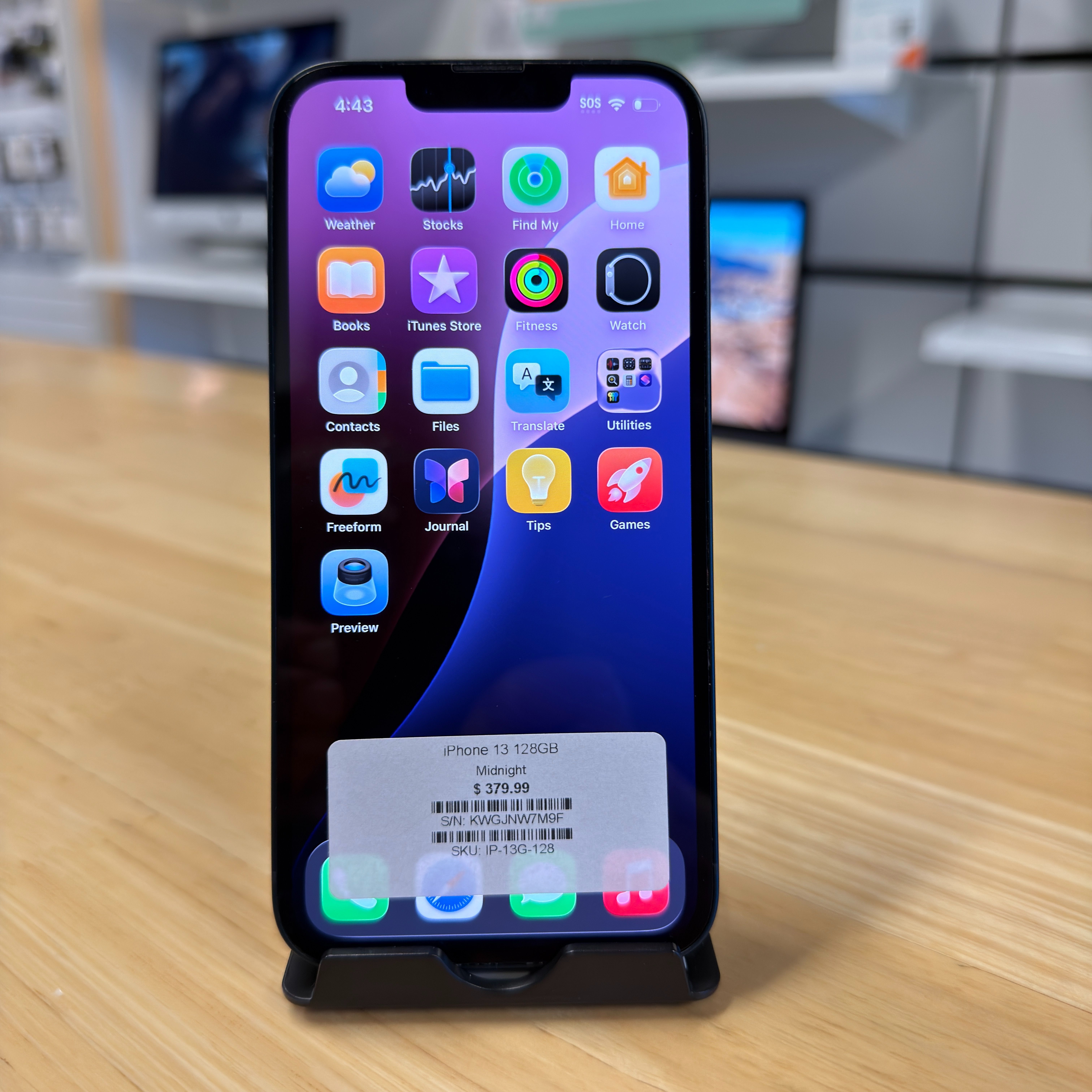 Unlocked iPhone 13 – 128GB Midnight