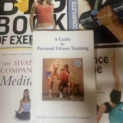 Workout Dvds/ 5 Books