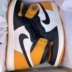 Jordan 1 High Yellow Toe Size 12