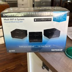 Netgear Nighthawk Whole Home Mesh WiFi 6 System- 3 Pack