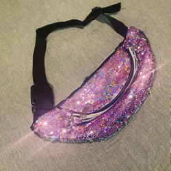 New! Sequined Fanny Pack 