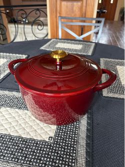NEW Tramontina  7-Quart Enameled Cast Iron Covered Round Dutch Oven