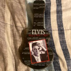Elvis Presley King Of Rock Guitar Shaped Collection 