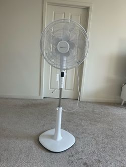 Electric Fan with remote, 12 speed levels