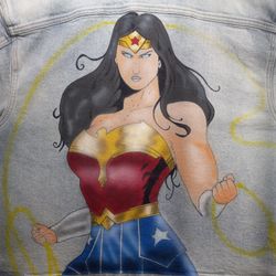 WONDER WOMAN CUSTOM MADE JACKET 