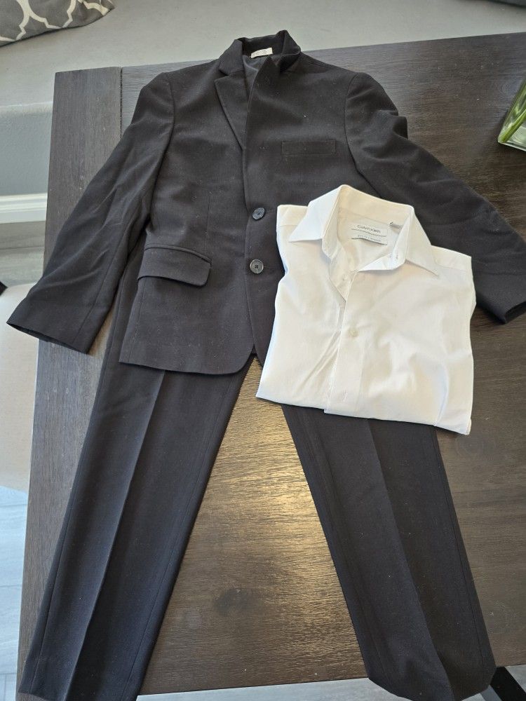 Boy's Calvin Klein Dress Suit Set