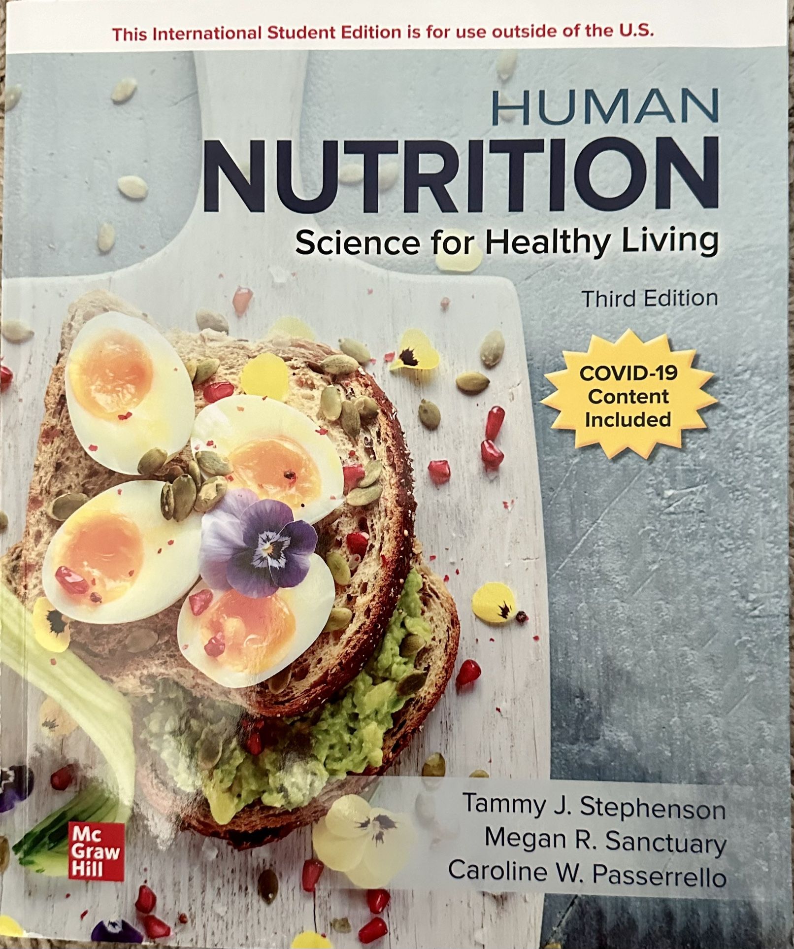 Human Nutrition Third Edition By Tammy J. Stephenson