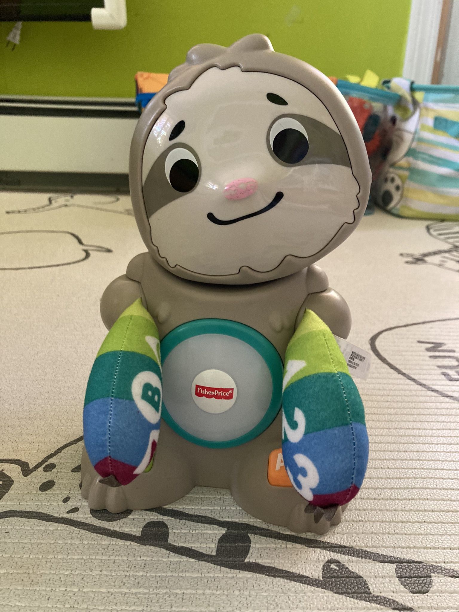 Set Of Fisher Price Linkimals Sloth, Koala, Hedgehog, Beaver And