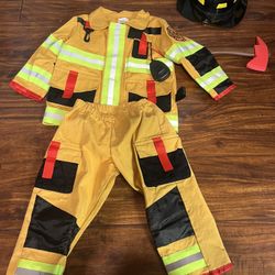 Fireman Costume Kids