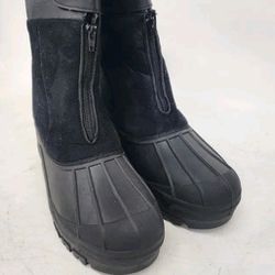 POLAR Mens Muck Nylon Strap Lace Up Duck Snow Winter Flat Rain Outdoor Boots..... CHECK OUT MY PAGE FOR MORE ITEMS