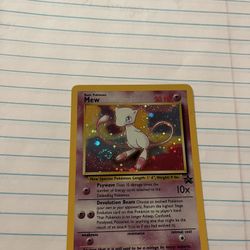 Mew 9 Promo Halo Good Condition 