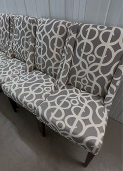 Grey & White Dining Chairs