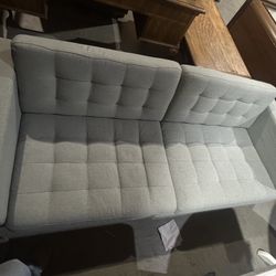 IKEA couch. Light green