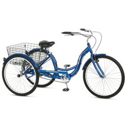 Schwinn Meridian Adult Tricycle 26 Inch Wheel Blue for Sale in Fountain Valley CA OfferUp