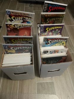 Superman Vol 2 #0-226,650-674 complete run alt covers, and story arc 250+ books