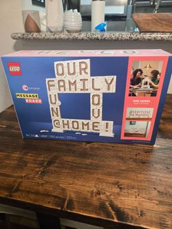 Brand New in Box! LEGO Build Together Message Board Set 41839