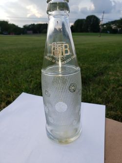 Vintage TAB Soda Bottle by Coca Cola
