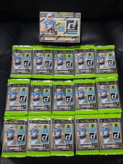2023 Donruss Football Cards Blaster Box & 15 Retail Packs! New Factory Sealed!