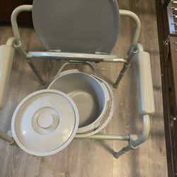 Commode Medical Chair . Bedside Or Over Toilet.