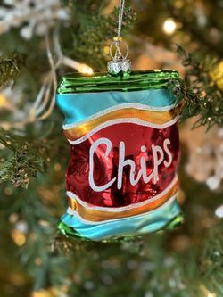 Bag Of Chips Christmas Ornament