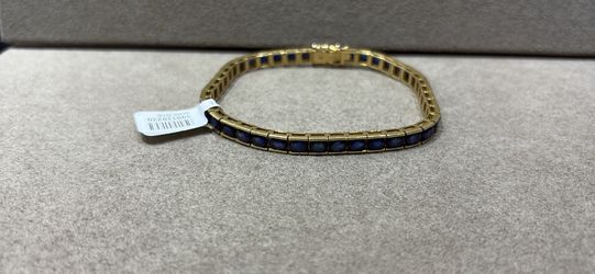 Gold Tennis Bracelet 
