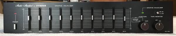 Fisher EQ-350 10 band stereo equalizer