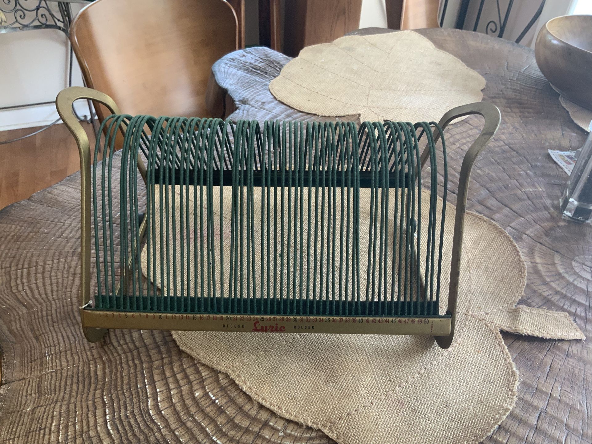 Vintage 45 Record Rack