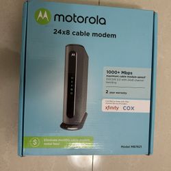 Motorola 24x8 Cable Modem - Brand New